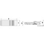 
Fermeture anti-vibration  levier excentrique 
