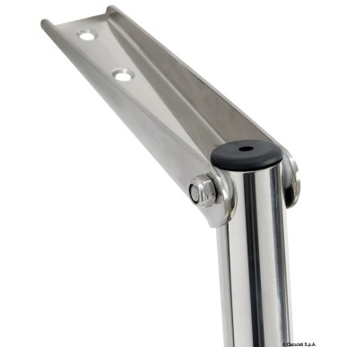 Echelle télescopique large AISI316 noir 4 marches | EAN 8033137151804 Ref 49.541.64