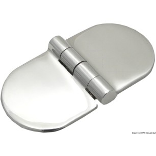
Charnière  moulage de précision AISI316 74x38 mm 
