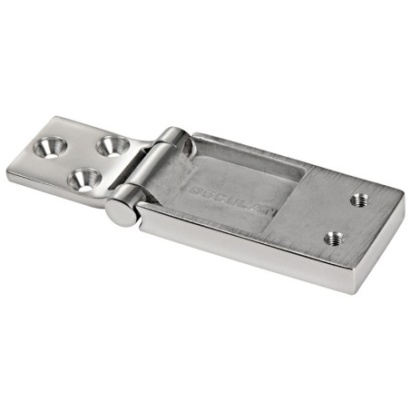 
Charnière  encastrer AISI316 poli miroir 75x35 mm 
