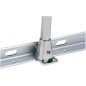 
Platine fargue droite 90° 55x73mm 65mm 
