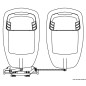 
Barre accouplement double A96-29 
