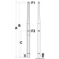 
Chandelier AISI 316 mod. réglementaire ORC 625 mm 
