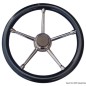
Volant A polyuréthane souple noir/inox 350 mm 
