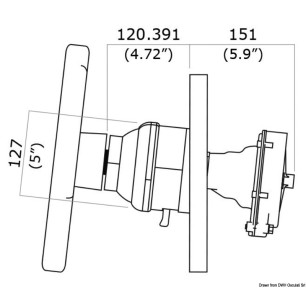 
Timonerie rotative simple T101 
