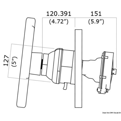 Systèmes de direction rotatifs T101/T103ZT prédisposés inclinaison réglable du volant| EAN 8033137143779 Ref 45.062.00