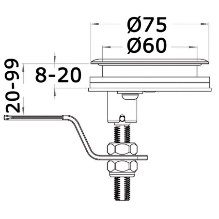 
Lève-plancher Cam Latch 

