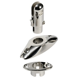 
Base  encastrer pour tauds 54 x 29 mm 
