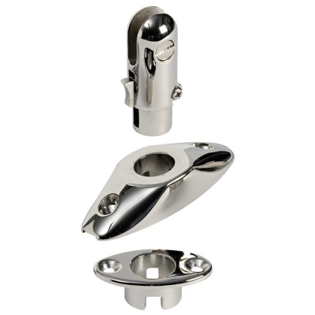 
Base  encastrer pour tauds 54 x 29 mm 

