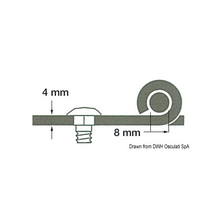
Maxi charnière 130x100 mm 
