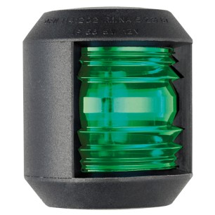 
Feu de navigation Utility 88 noir/112,5° vert 
