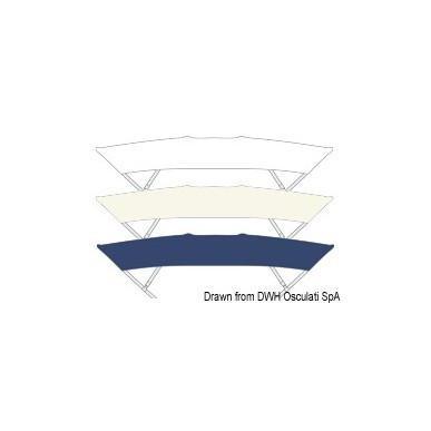 BiminiTESSILMARE Shade Master Fish blanc 210/230cm | EAN 8033137147708 Ref 46.914.04
