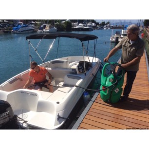 
Conteneur p.essence avec roues homologué ADR 55 l 
