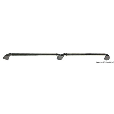 Barrière terminale laiton chromé 30x30 mm | EAN 8033137135019 Ref 41.620.00