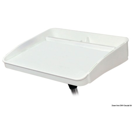 
Plateau porte-appâts  encastrer 460 x 375 mm 
