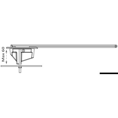 Manille aide remontée encastrement Ray  Ref 49.565.00