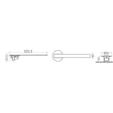 Manille aide remontée encastrement Ray  Ref 49.565.00
