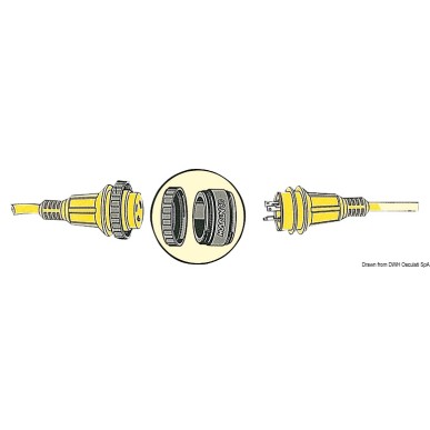 Connecteur Lexan raccordement de fiches| EAN 93344006203 Ref 14.110.50