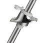 
Hampe rétractable 360° standard feu blanc 60 cm 
