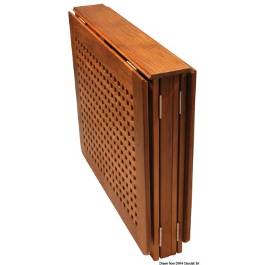 Table teck pliante 78x145x70 cm | EAN 8033137173578 Ref 71.356.60