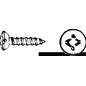 
Vis autotaraudeuse cruciforme 4,2x45 AISI 304 AUTO/TGS4,2X45
