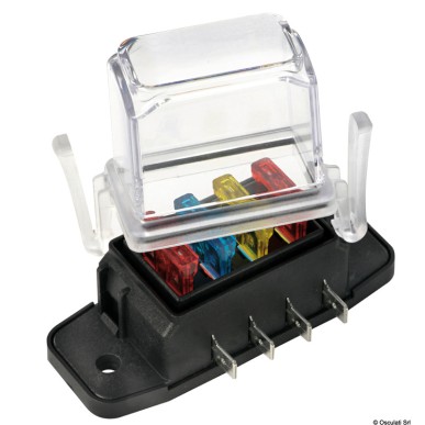 Boîte fusibles fiche, étanche + couvercle haut| EAN 8033137052439 Ref 14.100.81