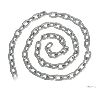 
Chaîne galvanisée  maille liège 6 mm x 50 m 
