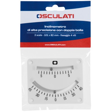 Inclinomètre double bulle 101 x 82 mm | EAN 8033137199028 Ref 26.700.87
