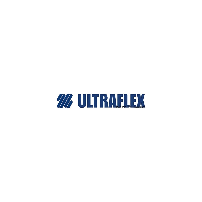 
Timonerie hydraulique ULTRAFLEX p.in-bord, station double bateaux 14 m 
