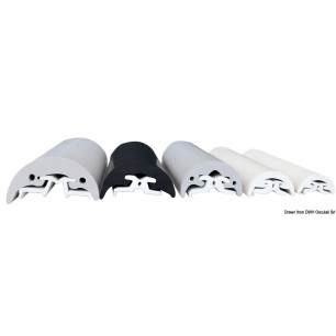 
Défense de quai PVC liston uniquement 80 mm Barre de 2m
