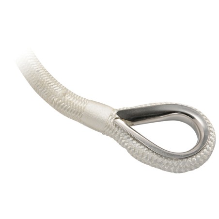 
Ligne amarrage blanc avec épissure 16 mm x 11 m    
