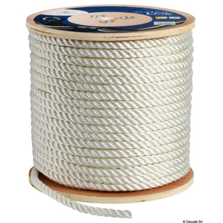 
Bout blanc 3 torons 40 mm 
