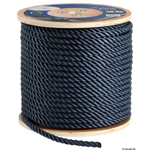 
Bout 3 torons bleu 32 mm 
