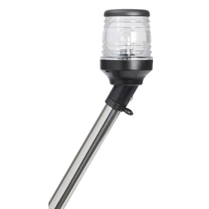 
Hampe extractible noir feu 30° en axe 100 cm 
