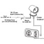 
Projecteur inox Artemis avec commande 24 V 

