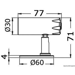 
Spot LED articulé Kuma High Power 12/24 V 
