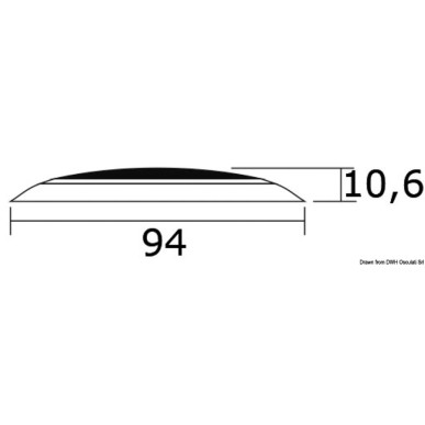 Plafonnier LED sans encastrement| EAN 8033137039089 Ref 13.179.80