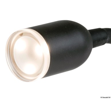 Spot LED articulé noir 400 mm avec variateur 12V - Toocap