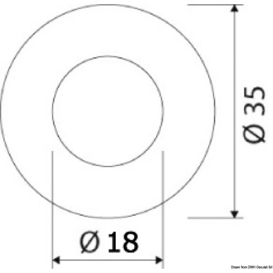 Feu de courtoisie LED encastrer - éclairage frontal| EAN 8033137084287 Ref 13.429.76