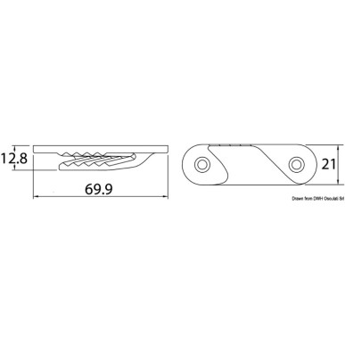Coinceurs CLAMCLEATS Fine Ref 56.214.04
