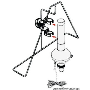 
Support inox pour 22.420.00 
