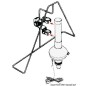 
Support inox pour 22.420.00 

