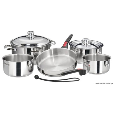 Casseroles empilables intérieur céramique | EAN 88379113699 Ref 48.700.02
