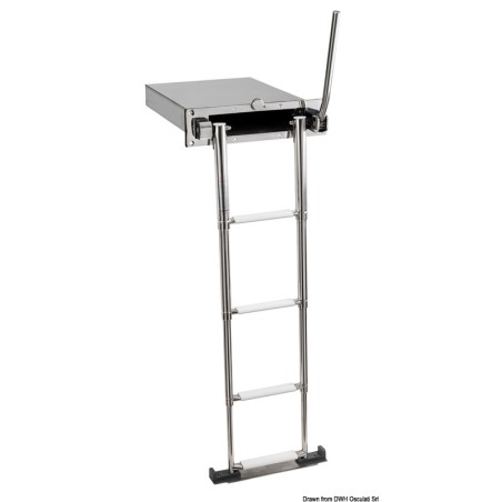 
Echelle escamotable EasyOne 4 marches 
