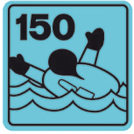 
Gilet de sauvetage Sail 165 N ceinture de sécurité 
