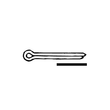 Goupille 1,5x25 AISI 304 COP1,5X25| EAN 8033137178351 Ref A2-94-01.5X025