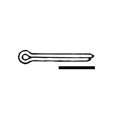 Goupille 1,5x25 AISI 304 COP1,5X25| EAN 8033137178351 Ref A2-94-01.5X025