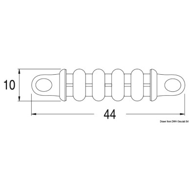 
Dispositif d'amarrage Master Mooring 20 - 1600 kg 
