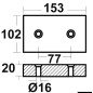 
Anode  boulonner aluminium 450 g 
