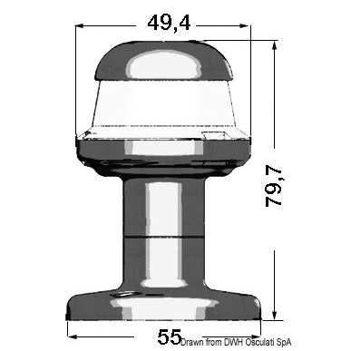 Feux de navigation ORIONS| EAN 8033137082733 Ref 11.395.11